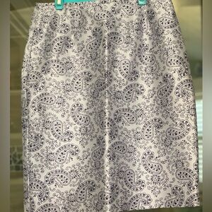 Gorgeous, new with tags, Lord and Taylor paisley skirt